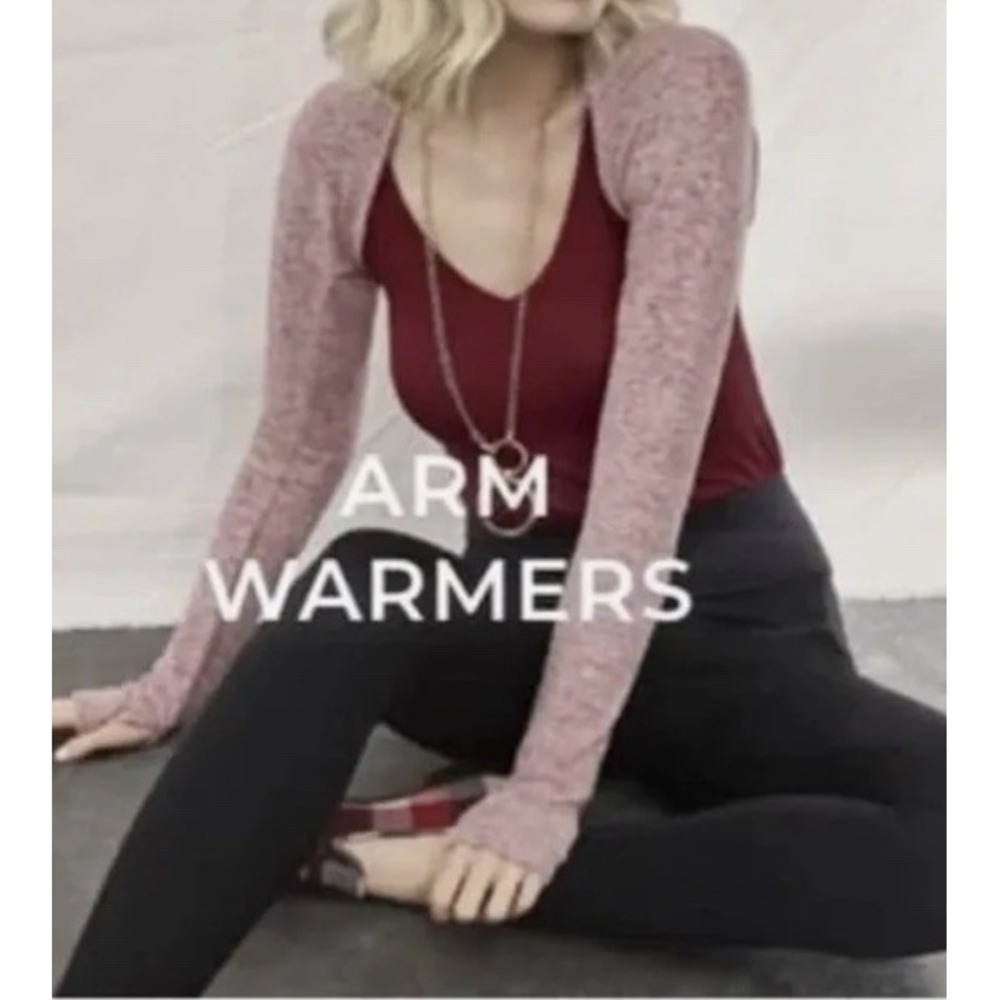 Cabi Cardigan Shrug Arm Warmers NWT Size S